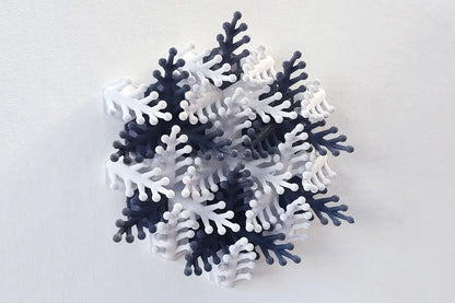 Coral Snowflake